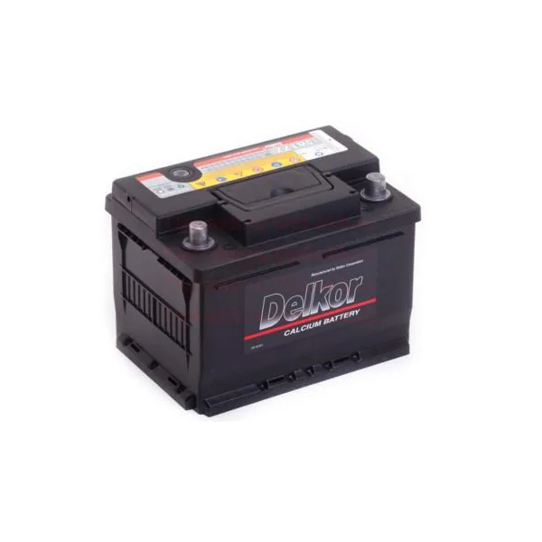 Аккумулятор DELKOR 61Ah euro низкий CCA600 56177