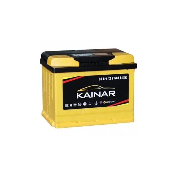 Аккумулятор KAINAR LB 60 Ач 550 А (EN), обратная полярность, LBN2