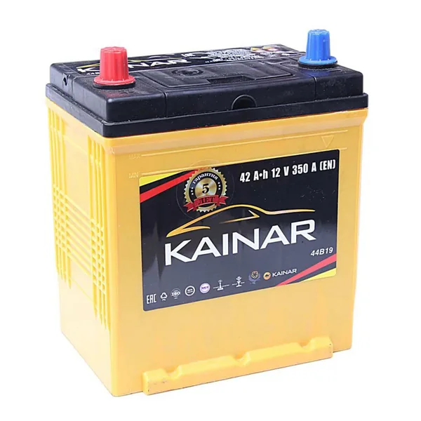 Аккумулятор KAINAR Asia 42 Ач 350 А (EN), обратная полярность, B19