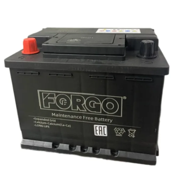 Аккумулятор FORGO 60Ah прямой CCA580