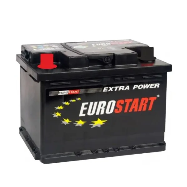 Аккумулятор EUROSTART Extra Power 60 Ач 520 А (EN), прямая полярность, LN2