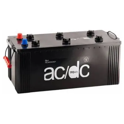 Аккумулятор AC/DC 190 Ач 1250 А (EN), прямая полярность, 6ST-190