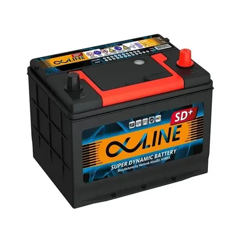Аккумулятор ALPHALINE SD 85D23L 70 Ач 680 А (EN), обратная полярность