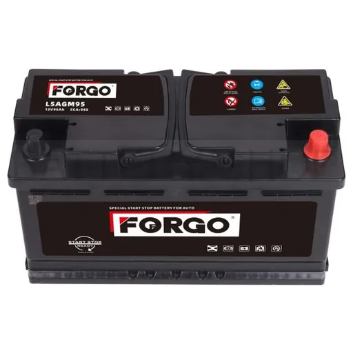 Аккумулятор FORGO 95 Ач 950 А (EN), обратная полярность, LN5