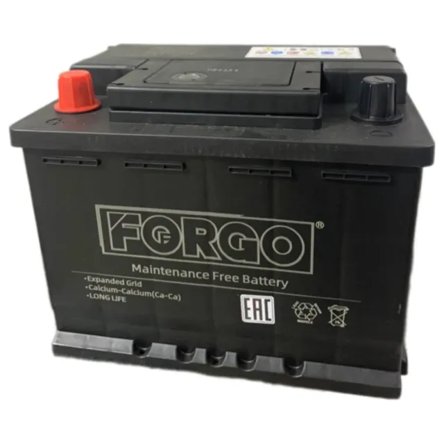 Аккумулятор FORGO 60 Ач 580 А (EN), прямая полярность, LN2
