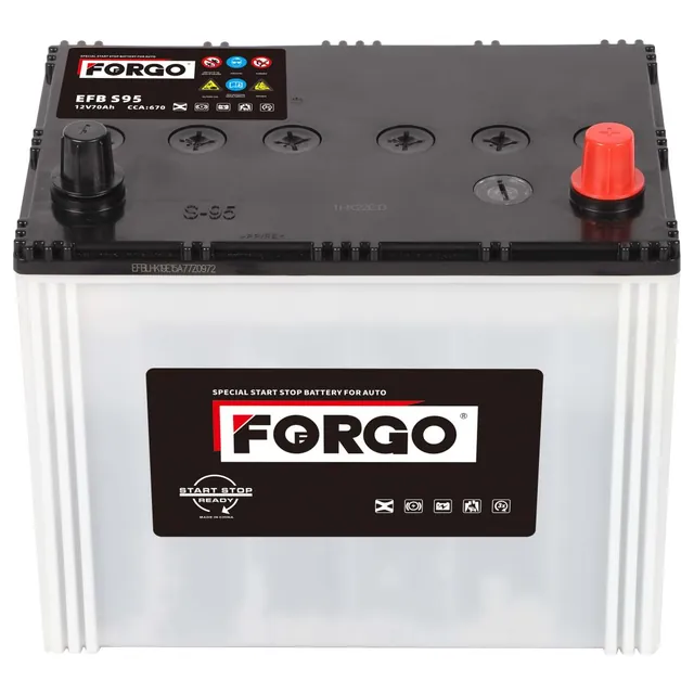 Аккумулятор FORGO 70 Ач 670 А (EN), обратная полярность, D26