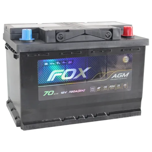 Аккумулятор FORGO 70 Ач 720 А (EN), обратная полярность, LN3