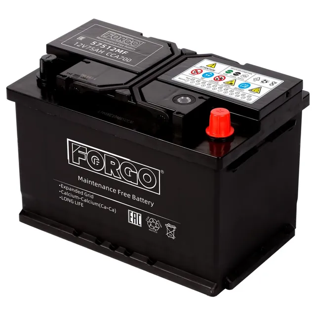 Аккумулятор FORGO 75 Ач 680 А (EN), обратная полярность, LN3