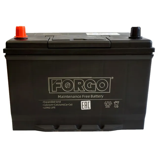 Аккумулятор FORGO 80 Ач 700 А (JIS), прямая полярность, D26