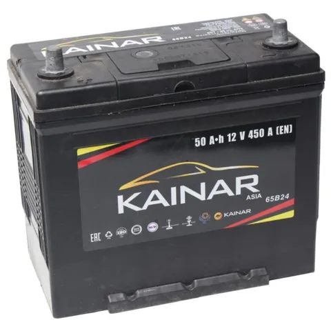 Аккумулятор KAINAR Asia 50 Ач 450 А (EN), обратная полярность, B24