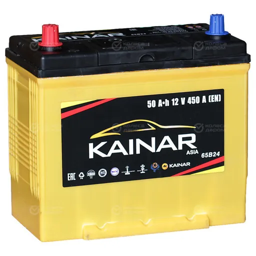 Аккумулятор KAINAR Asia 50 Ач 450 А (EN), прямая полярность, B24