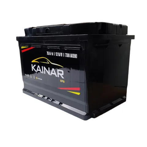 Аккумулятор KAINAR 75 Ач 620 А (EN), обратная полярность, LN3
