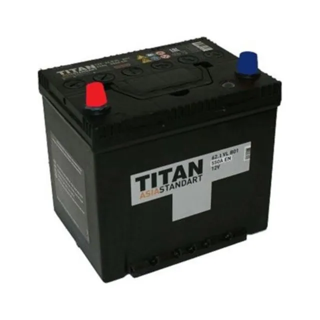Аккумулятор TITAN ASIA STANDART 60 Ач 550 А (EN), прямая полярность, D23