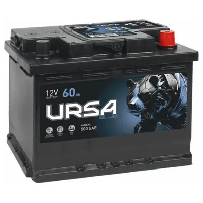 Аккумулятор URSA Blue 60 Ач 460 А (EN), прямая полярность, LN2